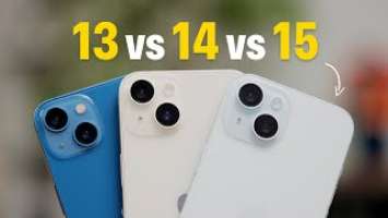 iPhone 13 vs 14 vs 15. Стоит ли переплачивать?