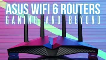 With ASUS AX86U and AX82U WiFi 6 gaming routers, games come first