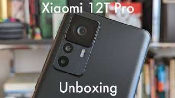 Xiaomi 12T Pro unboxing ($699): this phone has a giant 200MP camera!