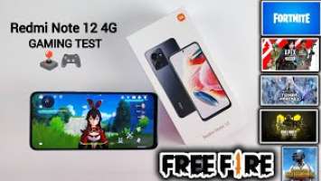 Redmi Note 12 4G Gaming Test