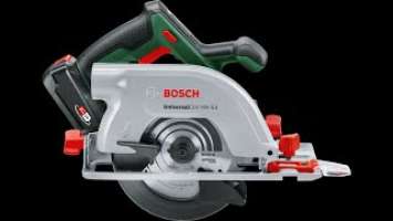 Cordless Circular Saw Bosch UniversalCirc 18V-53 – Getting Started