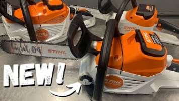 The New STIHL MSA220 vs MSA300 vs MSA120 What is the difference? #stihl #batterychainsaw #saw