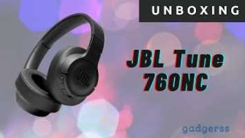 Unboxing  en español de los JBL Tune 760NC