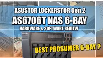 Asustor Lockerstor 6 Gen 2 NAS Review