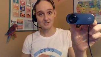 Logitech C310 Webcam Review for Online Teaching