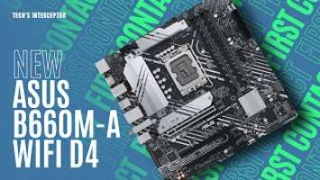 Asus Prime B660M A WiFi D4 - New motherboard designed for new 12th Intel generation cpus