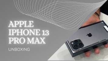 Unboxing of the Apple iPhone 13 Pro Max