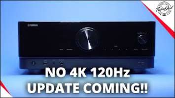 Yamaha RX-V6A 4K 120Hz Update Program? Yamaha RX-V4A, RX-A2A, TSR-700 | No HDMI 2.1 Bug Firmware