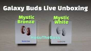 Galaxy Buds Live Unboxing | HosuTheBoss