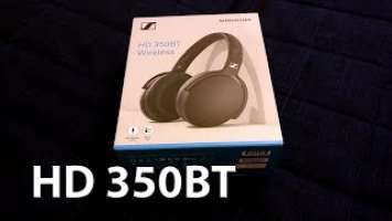 Беспроводные наушники Sennheiser HD 350BT (распаковка и обзор)