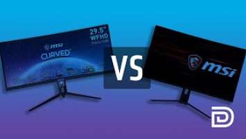 Curved Gaming Monitor Comparison: MSI Optix MAG301CR 30" vs MSI Optix MAG322CQR 32" // Newegg Now