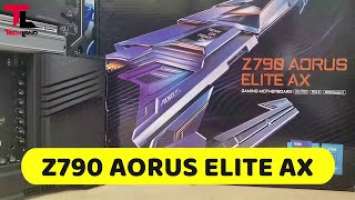 Z790 Aorus Elite AX DDR5 GIGABYTE 13th Gen Gaming Motherboard Unboxing | Tech Land