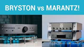 Битва усилителей - Bryston B135-3 vs Marantz Model 30!