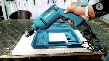 Makita  Drill Machine HP 1640 Wood Drilling... TESTING urdu/hindi