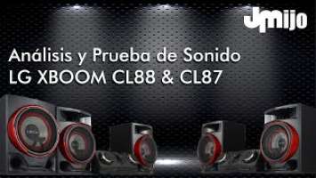 Análisis y Prueba de Sonido - LG XBOOM CL88 & CL87