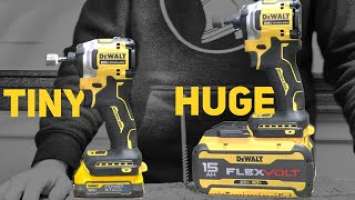  DeWalt POWERSTACK vs 15AH FLEXVOLT ⚡ DCF840 vs DCF850