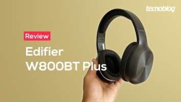 Fone Bluetooth Edifier W800BT Plus - Review Tecnoblog