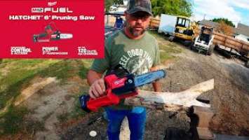 Milwaukee Fuel M12 Hatchet 6" Pruning Saw First Impressions and Test