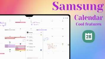 Samsung Calendar on Galaxy Tab S8 Ultra | Top 5 features (2022)