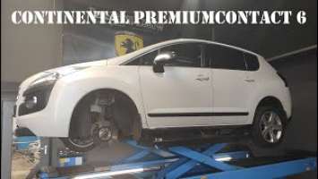 Continental PremiumContact 6 tyres change