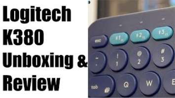 Logitech K380 Multi-Device Bluetooth Keyboard Unboxing & Review