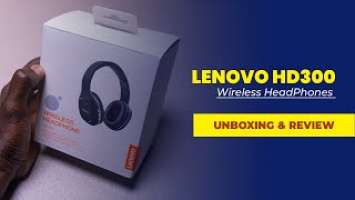 Lenovo HD300 Wireless Headphones Unboxing & Review