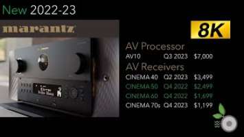 New Marantz Cinema Range 2022-23 - AV10, Cinema 40, 50, 60, 70s compared