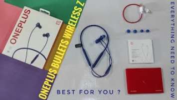 OnePlus Bullets wireless Z Unboxing & Review- Pairing, Magnetic Control, Quick Switch Test -