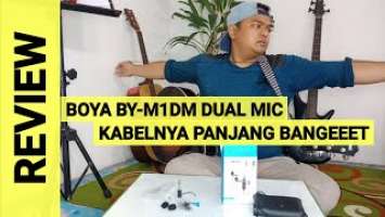 REVIEW BOYA DUAL MIC BY M1DM VS MIC INTERNAL HP