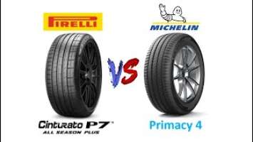 [Tire Comparison] Pirelli's Cinturato P7 vs Michelin's Primacy4