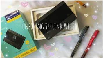 TP-LINK WiFi M7350 - unboxing aesthetic vlog ✨