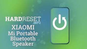 How to Check Model of Xiaomi Mi Portable Bluetooth Speaker 16W - Check Speaker Model