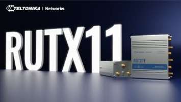 Introducing RUTX11 - Dual-SIM Gigabit Cellular Router | Teltonika Networks