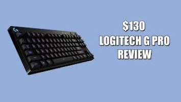 Logitech G Pro Gaming Keyboard Review