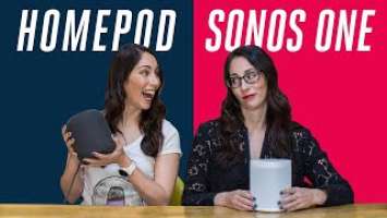 Apple HomePod vs Sonos One