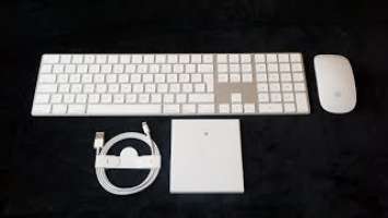 Apple Magic Mouse 2 + Magic Keyboard with Numeric Keypad • Unboxing • iMac Packaging