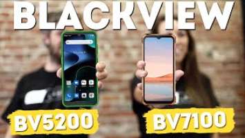 Новые смартфоны Blackview - BV7100 и BV5200