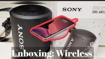 Unboxing: Sony Wireless Speaker SRS-XB13 and Belkin Wireless Charging Pad 15W