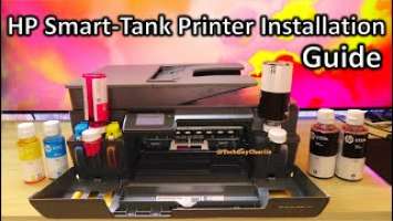 How to Install/Setup the HP Smart Tank 530 AIO Printer