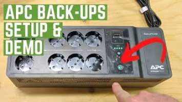 APC Back-UPS 650VA Unboxing & Getting Started | NAS Shutdown Demo