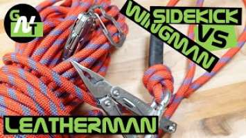 Leatherman Sidekick VS Wingman Multi-Tool Comparison Review, Side by Side Comparison