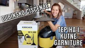 ČISTIM TEPIHE I KUTNU GARNITURU S KARCHER SE 5.100 | mama 4 djece |