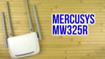 Распаковка Mercusys MW325R