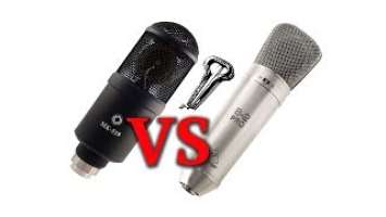 Oktava MK-519 VS Behringer B-2 Pro / Jew's harp recording