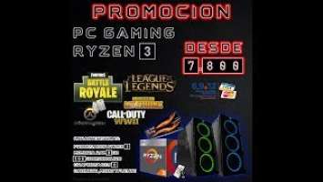 Gaming AMD Ryzen 3 2200G PC's TorreonMexico desde 7800