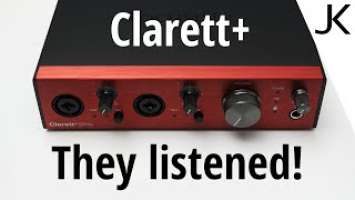 Focusrite Clarett+ 2Pre Audio Interface - REVIEW