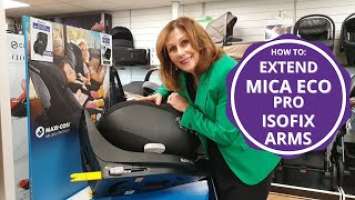 How To: Extend Isofix Arms on Maxi Cosi Mica Eco Pro