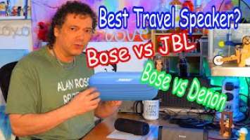 Bose Soundlink Flex or JBL Flip 6 (eq adjusted) or Denon Envaya - best speaker for travel!