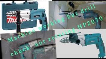 Easy way to diagnose makita  2Speed Impact drill HP2070  part #1