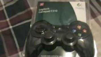 logitech Gamepad F310 unboxing(PC gaming)